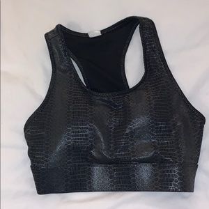 Fabletics snakeskin sportsbra